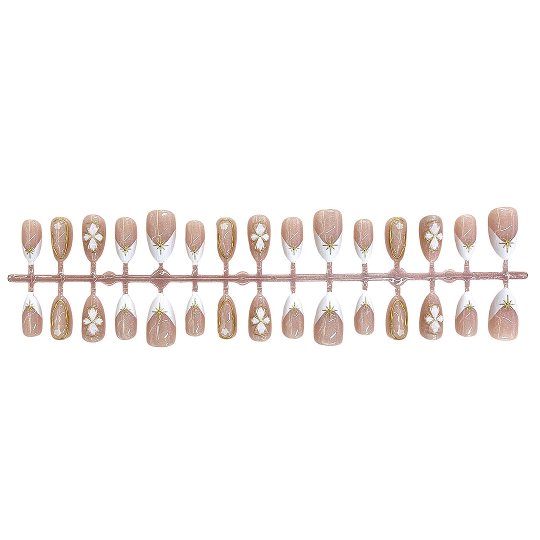 Elegant Floral Nail Art Tips Bowlift