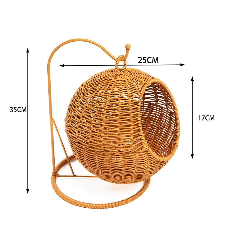Woven Decorative Hanging Basket Bowlift