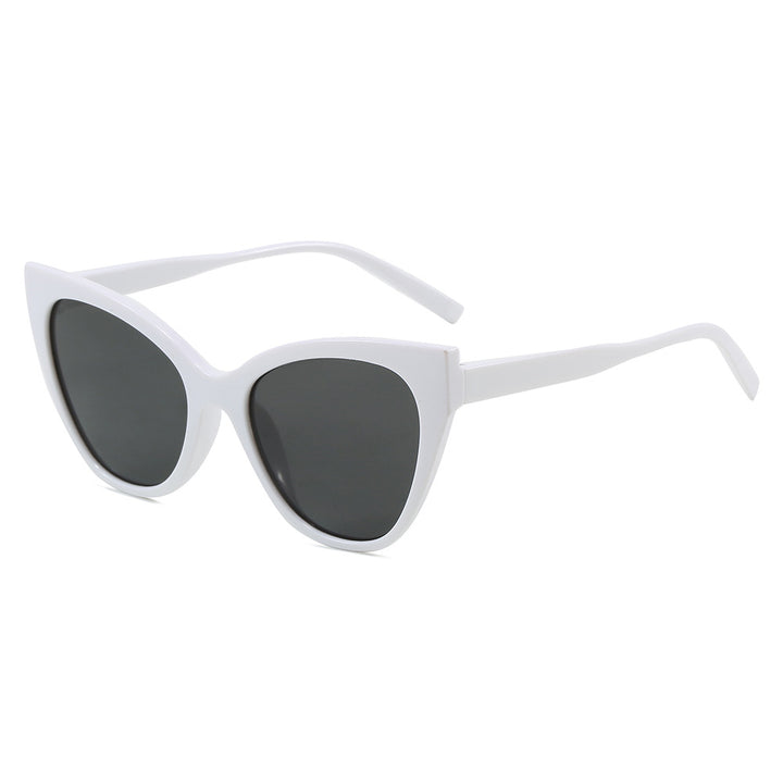 Women's Cat-Eye Sunglasses with UV Protection and Modern Frame Bowlift