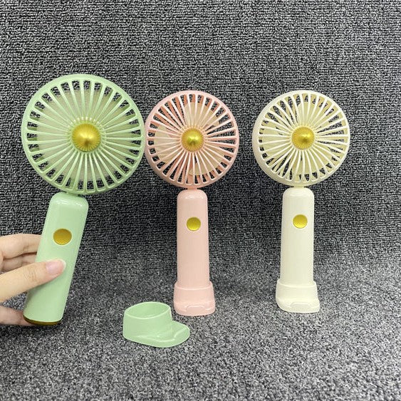 Unisex Portable Hand Fan with Powerful Battery Bowlift