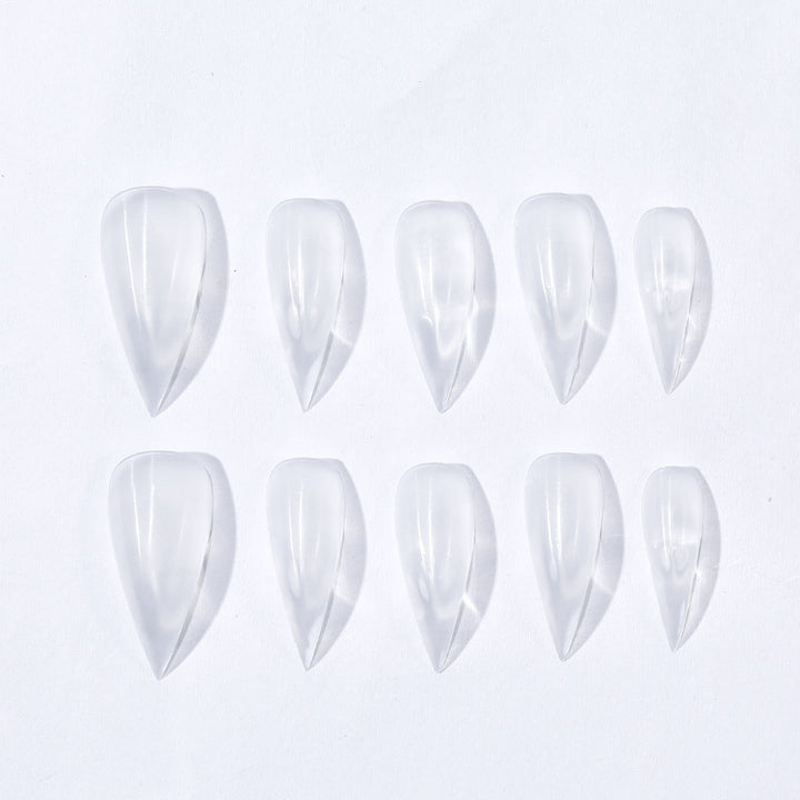 Stiletto Acrylic Nail Art Extensions Bowlift