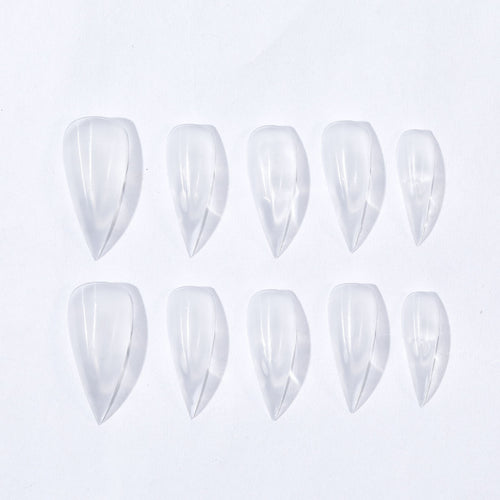 Stiletto Acrylic Nail Art Extensions Bowlift