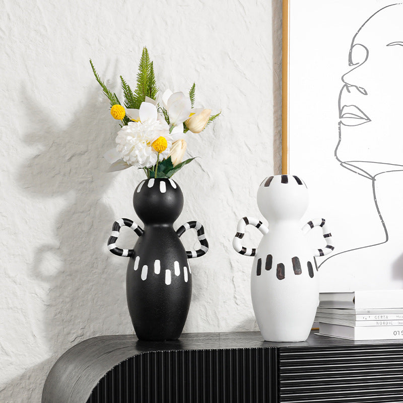 Abstract Sculptural Flower Vase