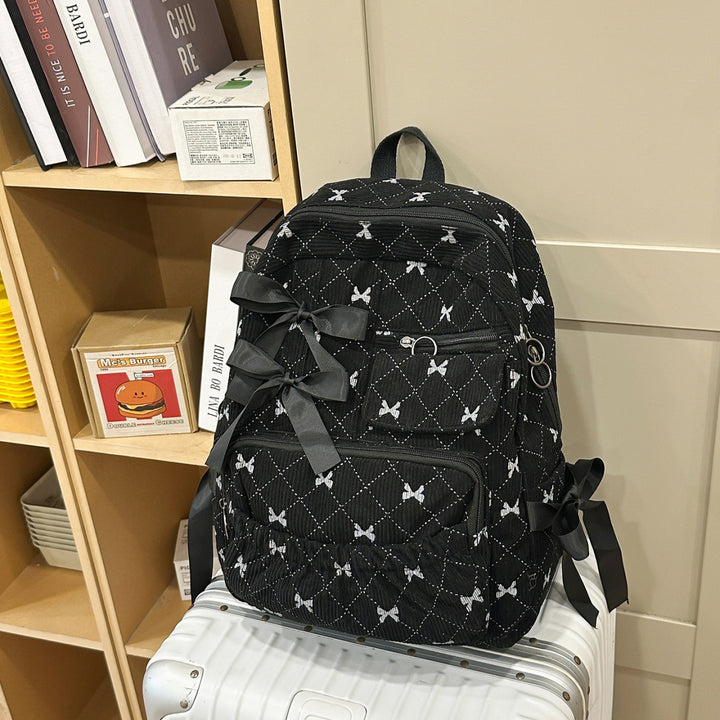 Trendy Bow-Accent Backpack