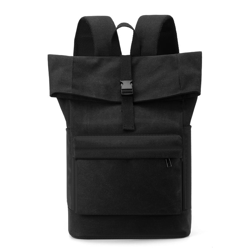 Stylish Roll-Top Urban Backpack Bowlift