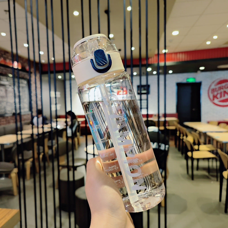 Women High-Quality Drinking Bottle with Innovative Closure Mechanism Bowlift