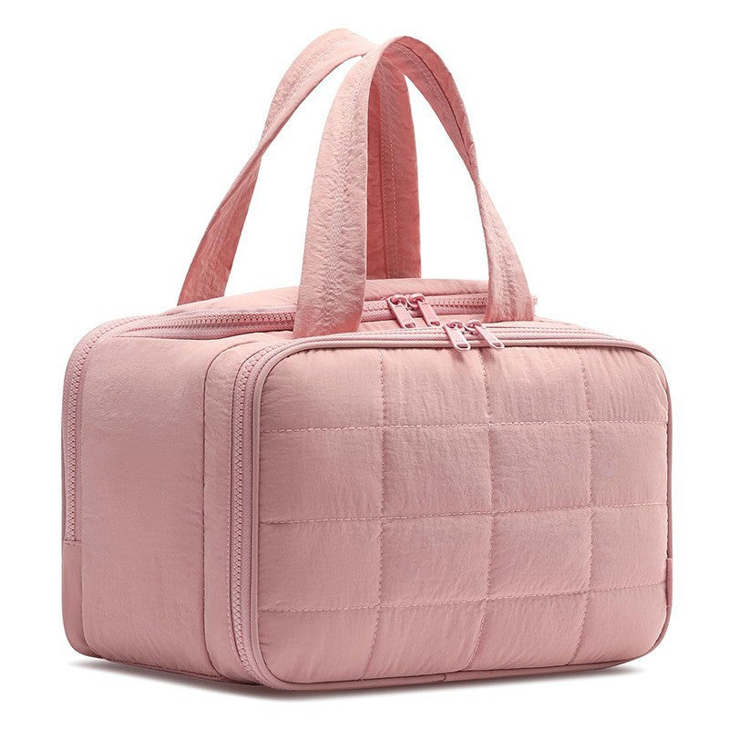 Quilted Multi-Compartment Lunch Tote Bowlift