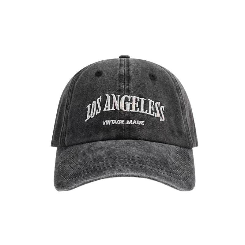 Men's Vintage-Inspired Distressed Baseball Cap Bowlift