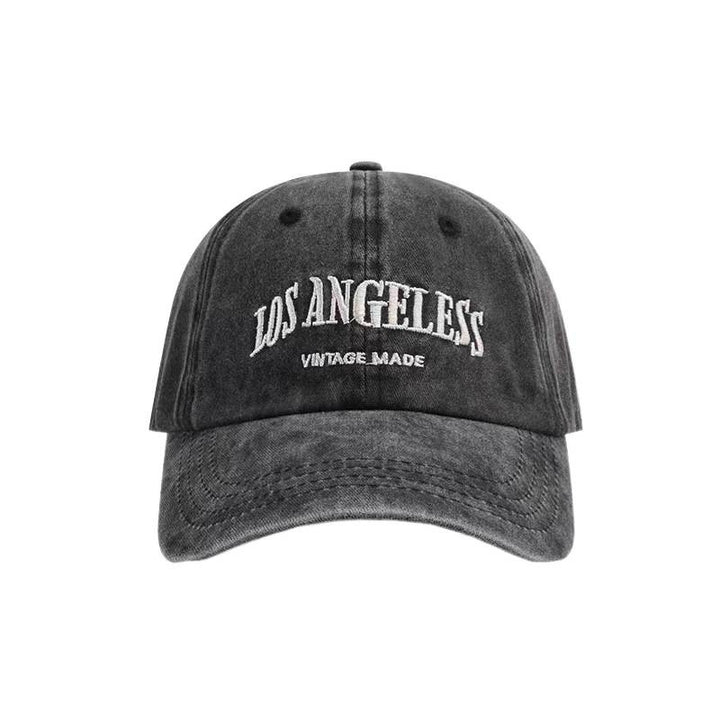 Men's Vintage-Inspired Distressed Baseball Cap Bowlift