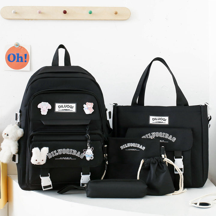 Versatile All-in-One School Backpack and Tote Set Bowlift