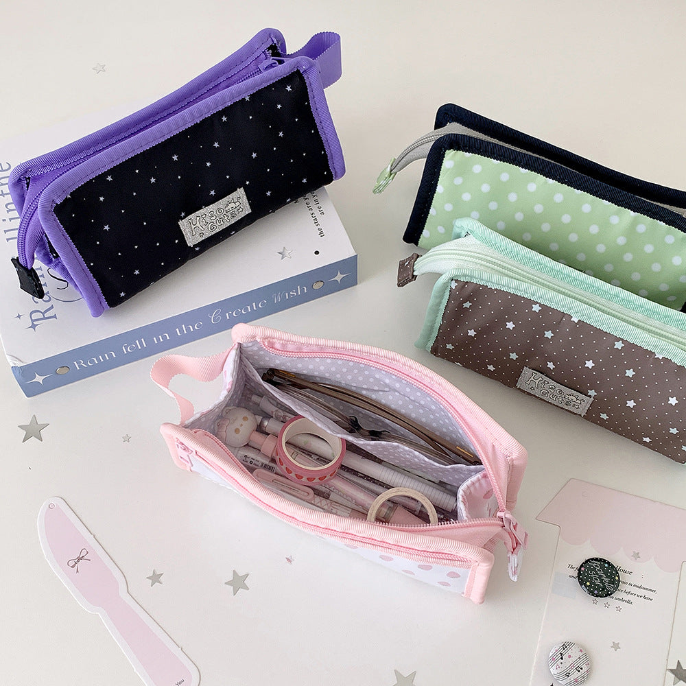 Star Patterned Pencil Case Bowlift