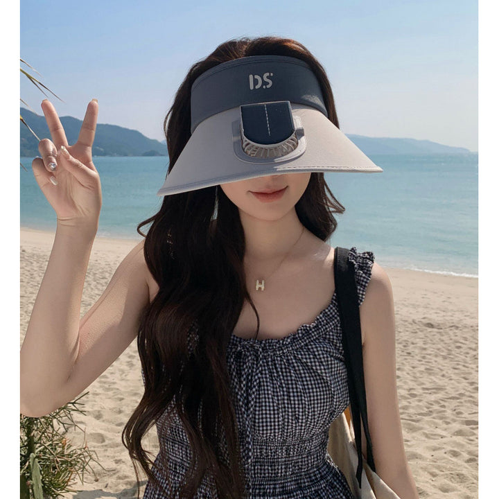 Adjustable sun visor with extra wide brim and breathable headband Bowlift