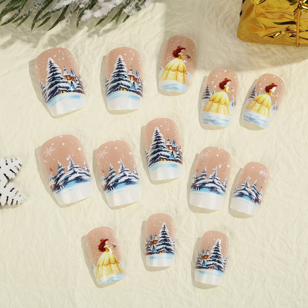 Winter Nail Art Bowlift