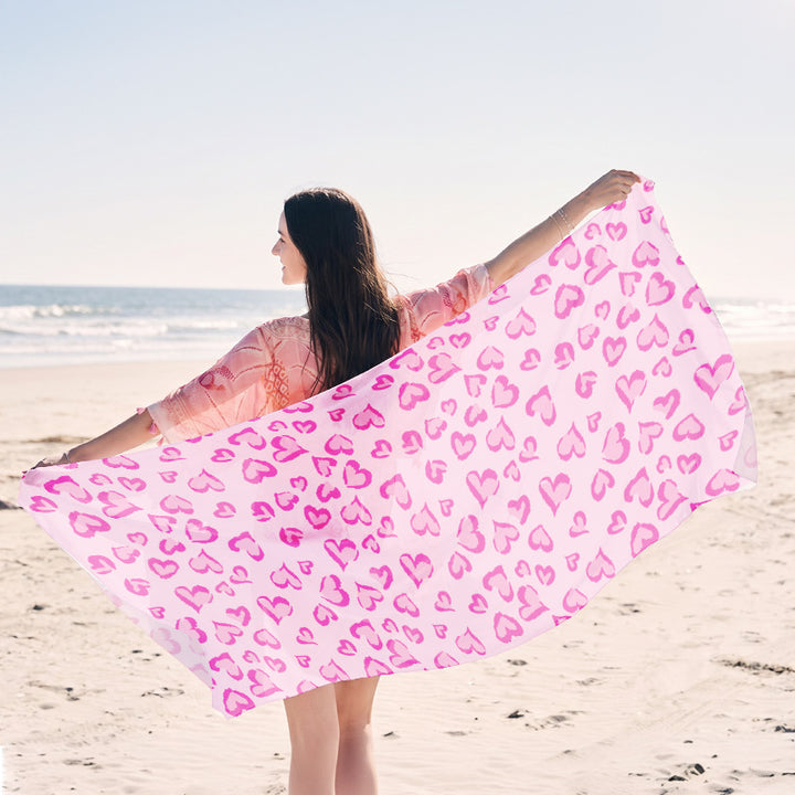 Beach towel in elegant jellyfish design Bowlift