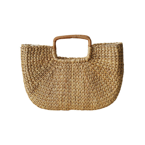 Handmade beach bag made of braided rattan Bowlift