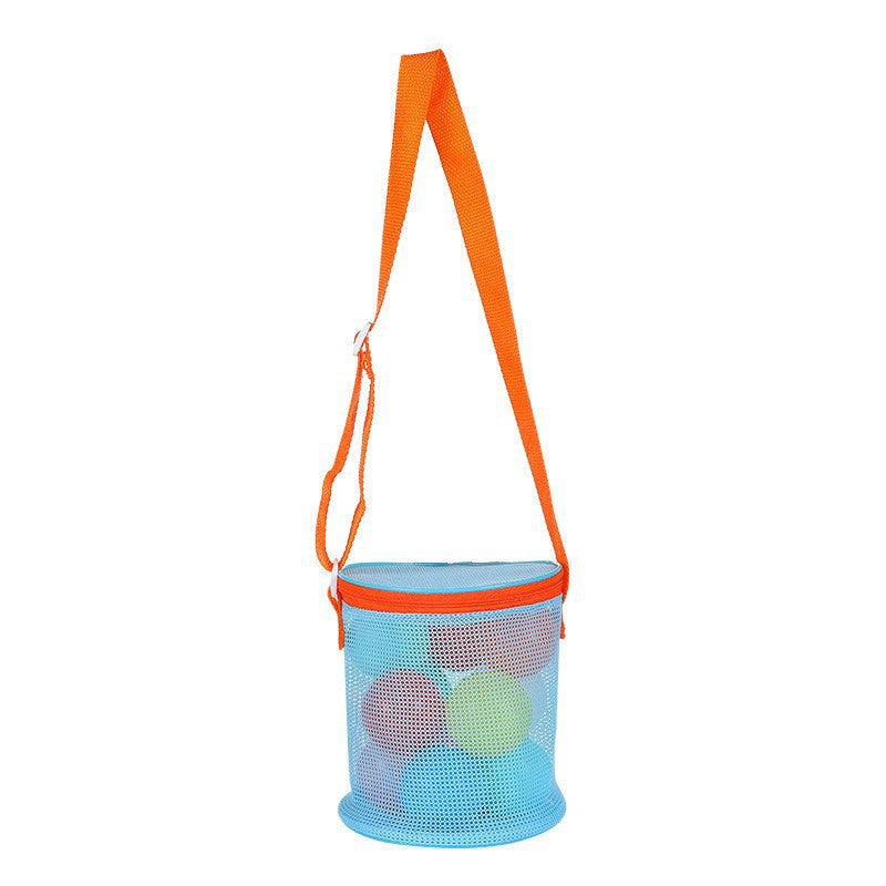 Versatile Beach Bag In Airy Mesh Design Bowlift