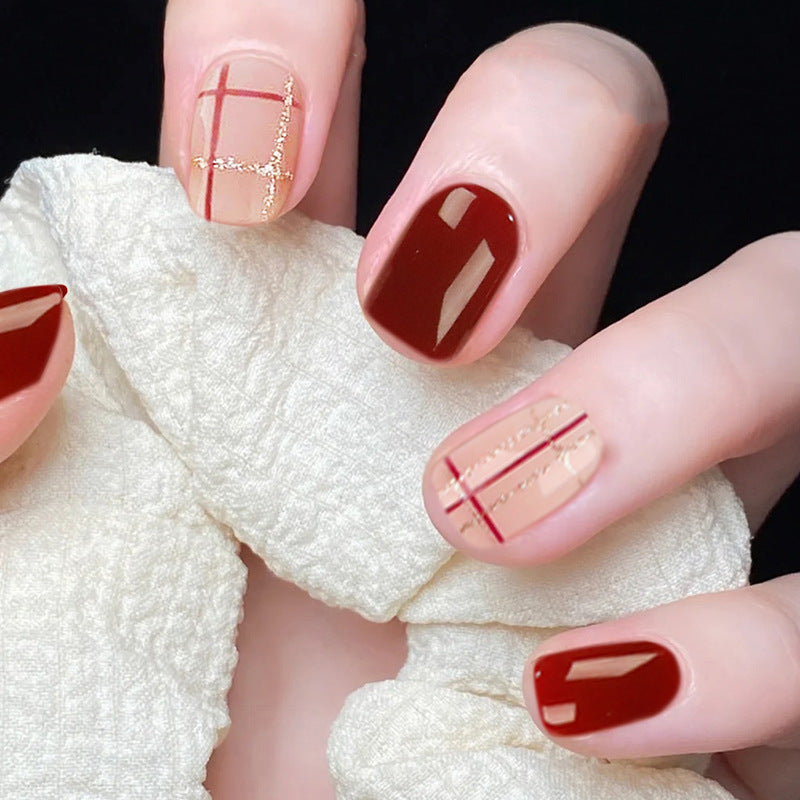 Artful Nail Extensions with Elegant Geometry Design Bowlift
