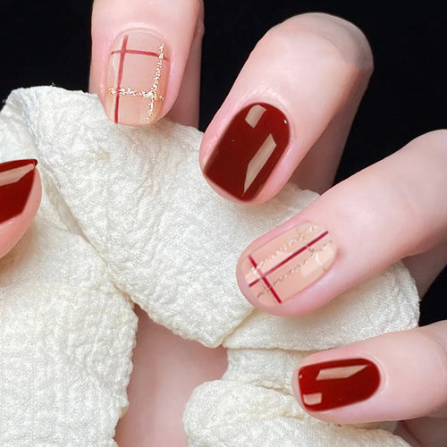 Artful Nail Extensions with Elegant Geometry Design Bowlift