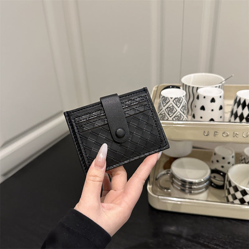 Minimalist Leather Card Holder Bowlift
