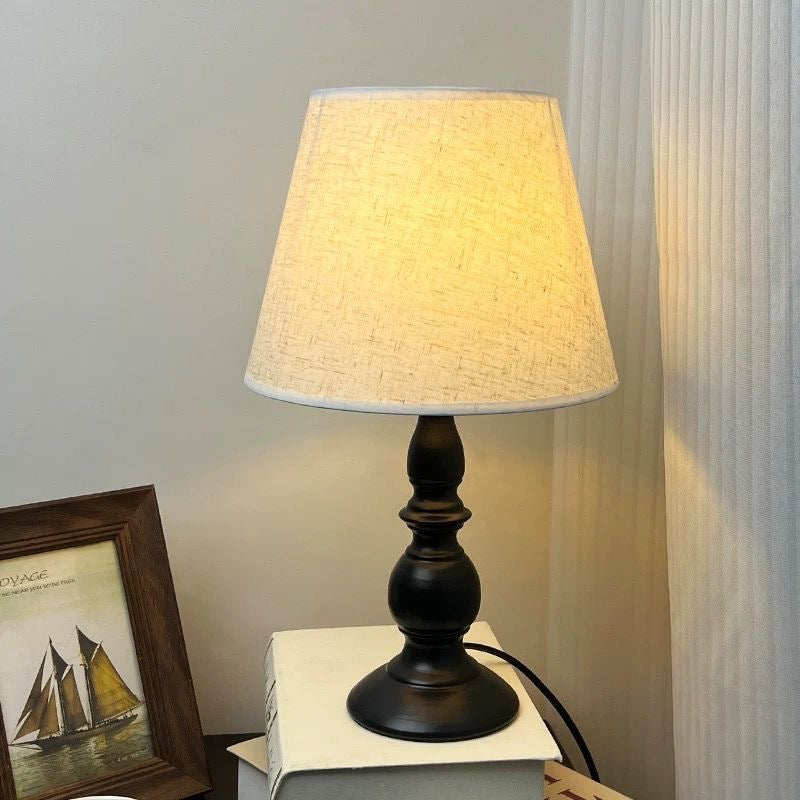 Decorative Table Lamp with Fabric Shade