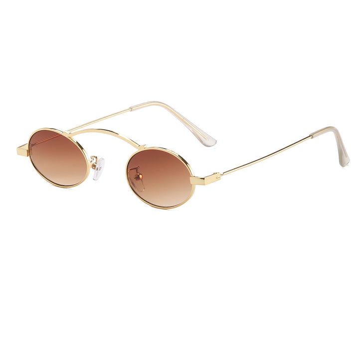 Women’s fashionable sunglasses with a unique circular frame and distinctive lenses Bowlift