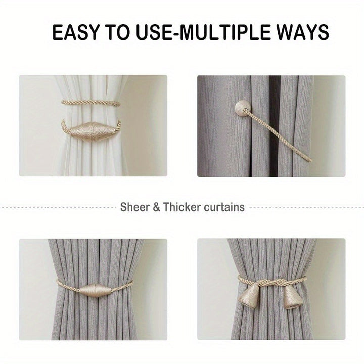 Decorative Curtain Tiebacks Bowlift