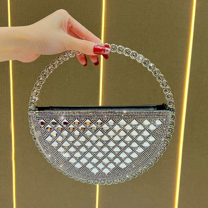 Rhinestone-Studded Clutch