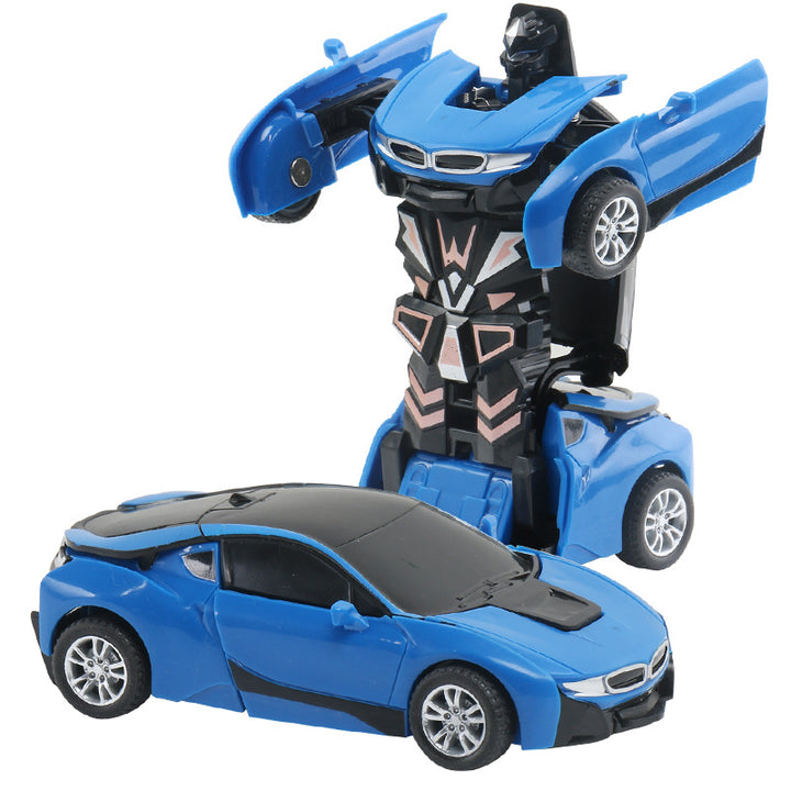 Transforming Racing Robot Car Toy Bowlift
