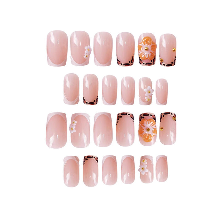 Artistic Floral Nail Art Set Bowlift