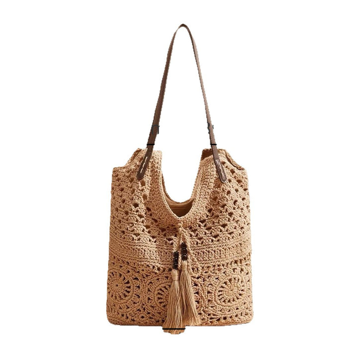 Handmade Macrame Beach Bag Bowlift