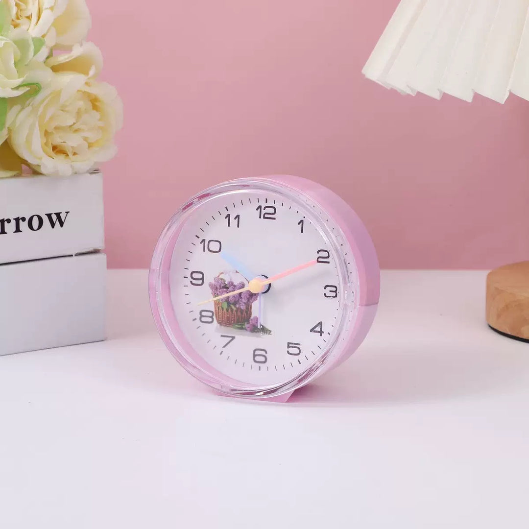 Funny desk clock in apple design Bowlift