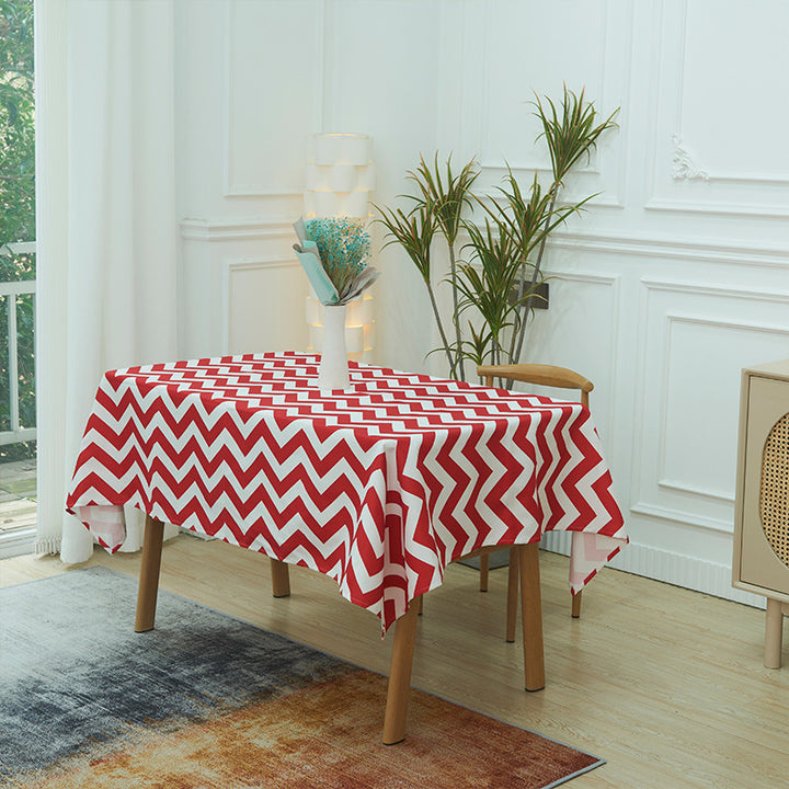 Modern Chevron Pattern Tablecloth