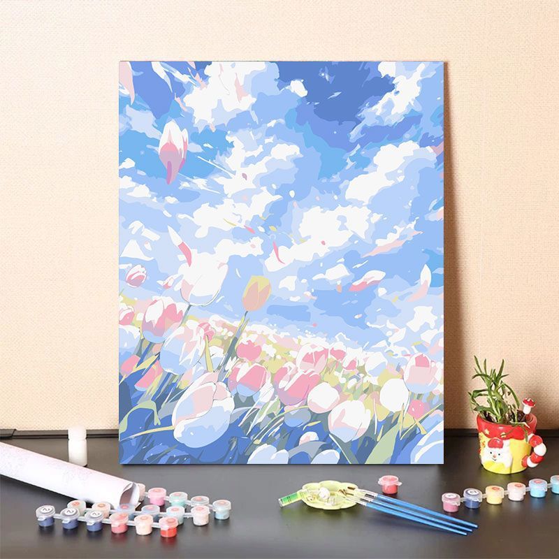 DIY Paint-by-Number Art Kit Bowlift