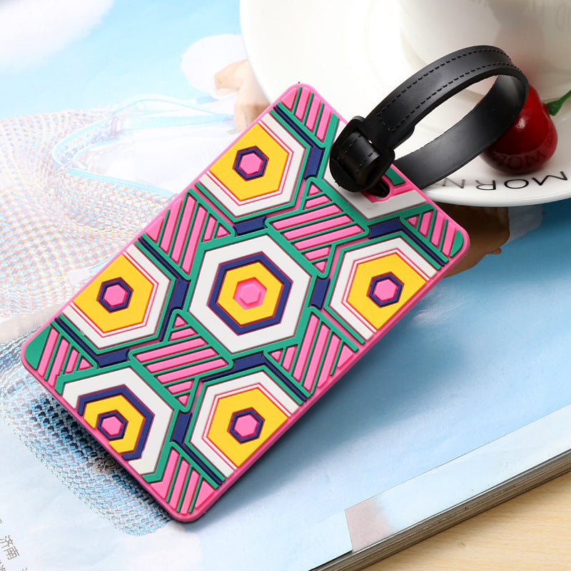 Unisex Luggage Tag in Artistic Design Bowlift