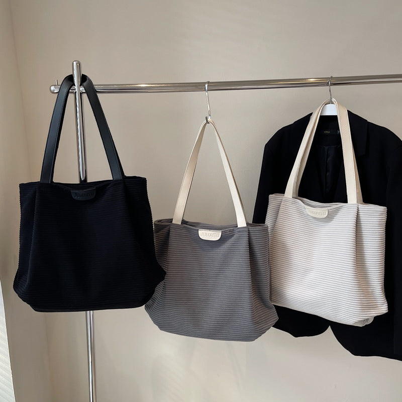 Textured Fabric Everyday Tote Bowlift