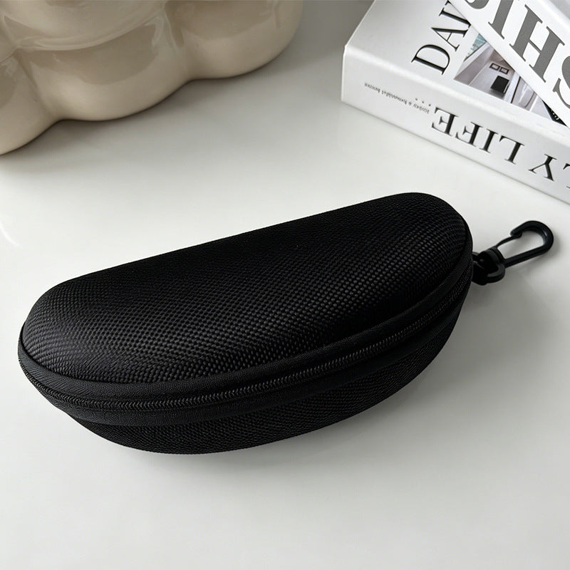 Semi-Rigid Zippered EVA Sunglasses Case with Carabiner Bowlift