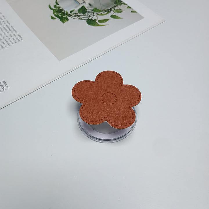 Decorative Flower Compact Mirror Bowlift