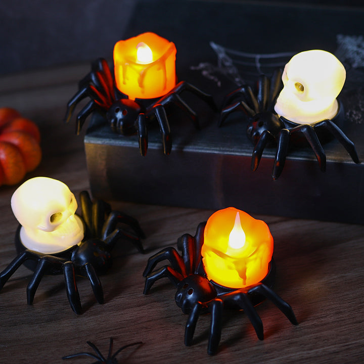 LED Spider Candle Holder Bowlift