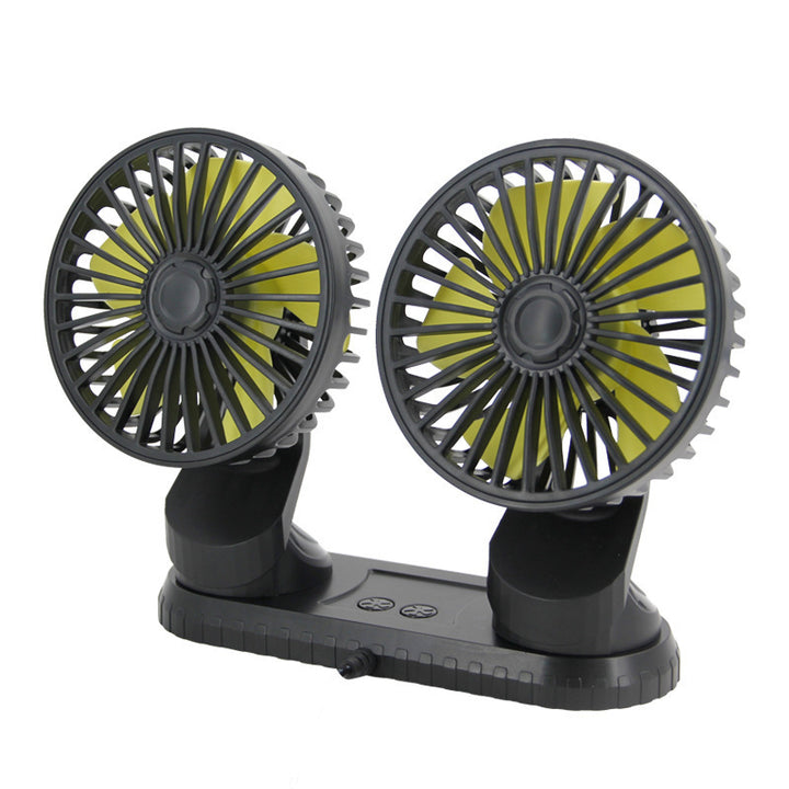 Dual-Breeze Portable Car Fan Bowlift