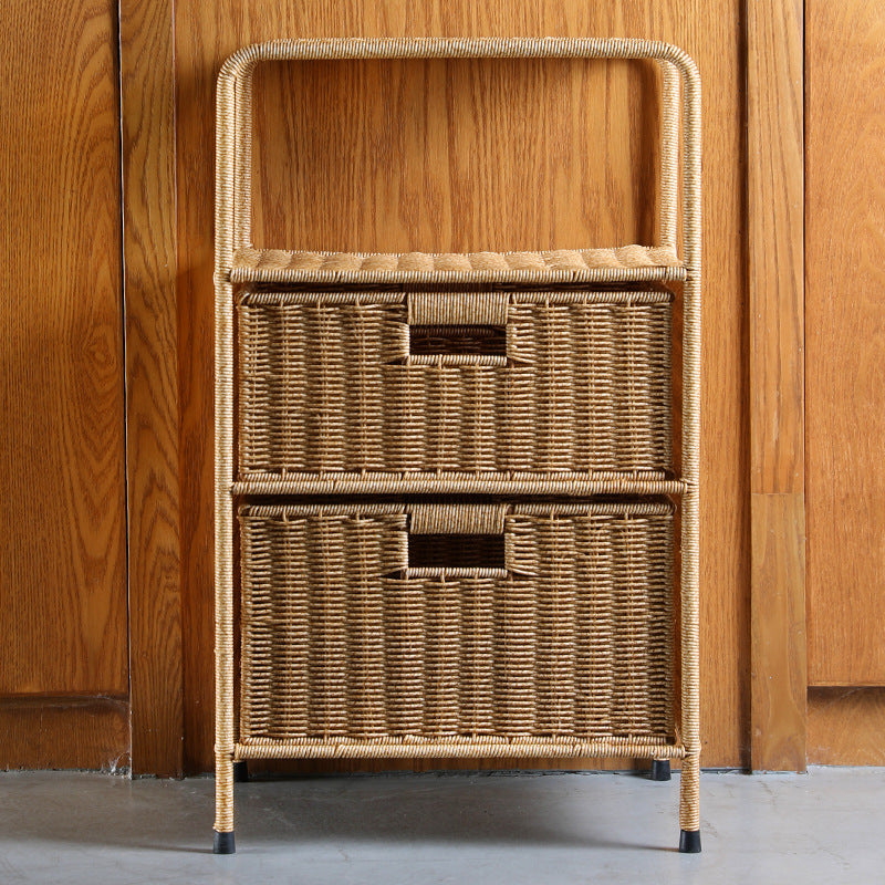 Multi-Tiered Woven Storage Unit Bowlift