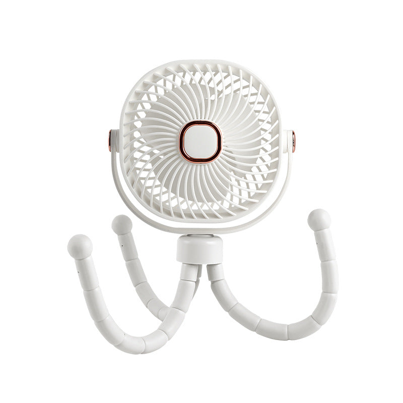 Unisex Mini-Portable Fan with Flexible Mount Bowlift