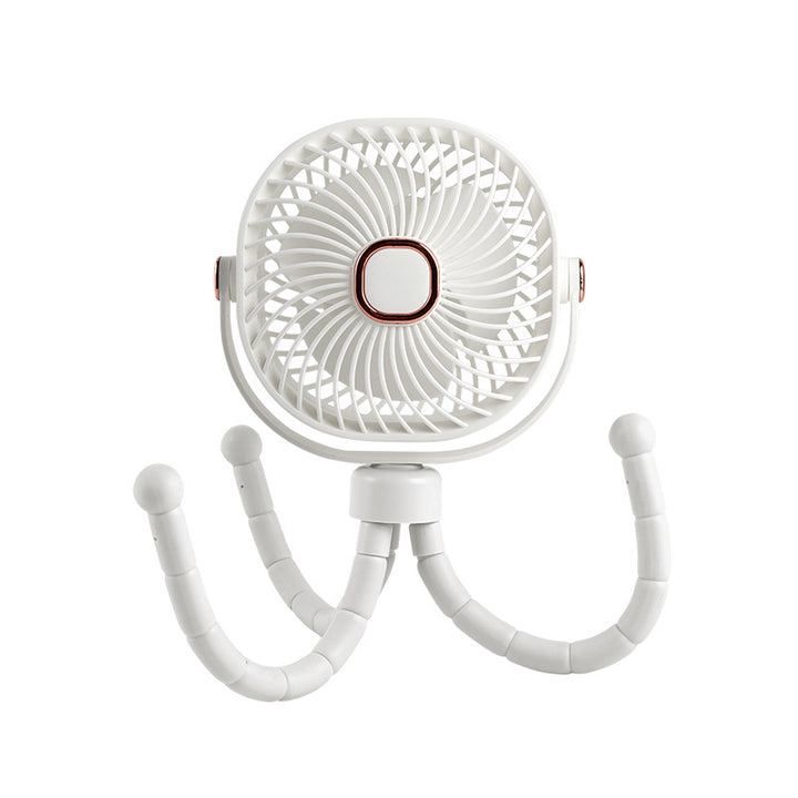 Unisex Mini-Portable Fan with Flexible Mount Bowlift