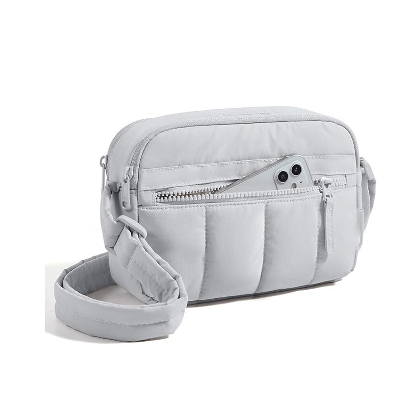 Fashionable shoulder bag with practical compartment division Bowlift