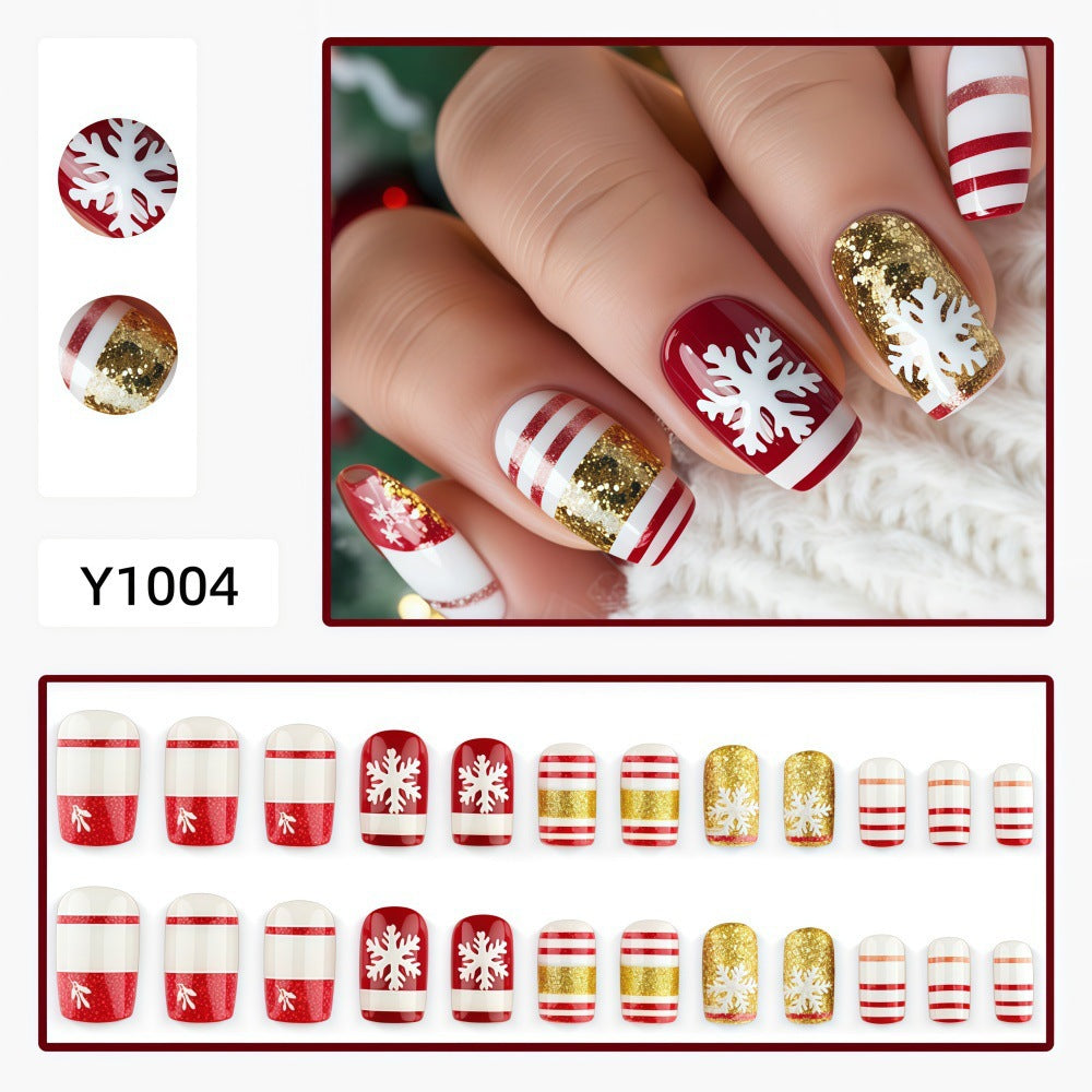 Artificial Nails in Modern Tribal Design Bowlift