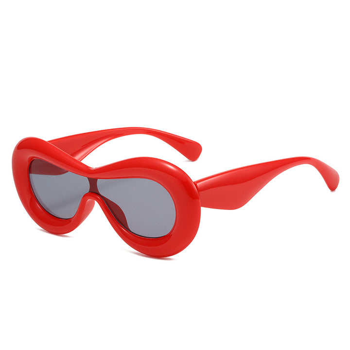 Women's futuristic eye mask sunglasses Bowlift