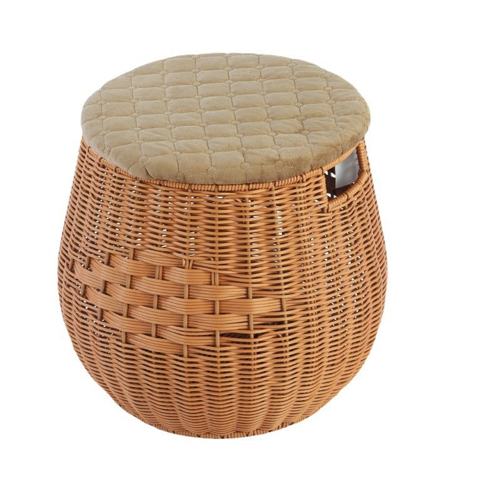 Woven Storage Ottoman Bowlift