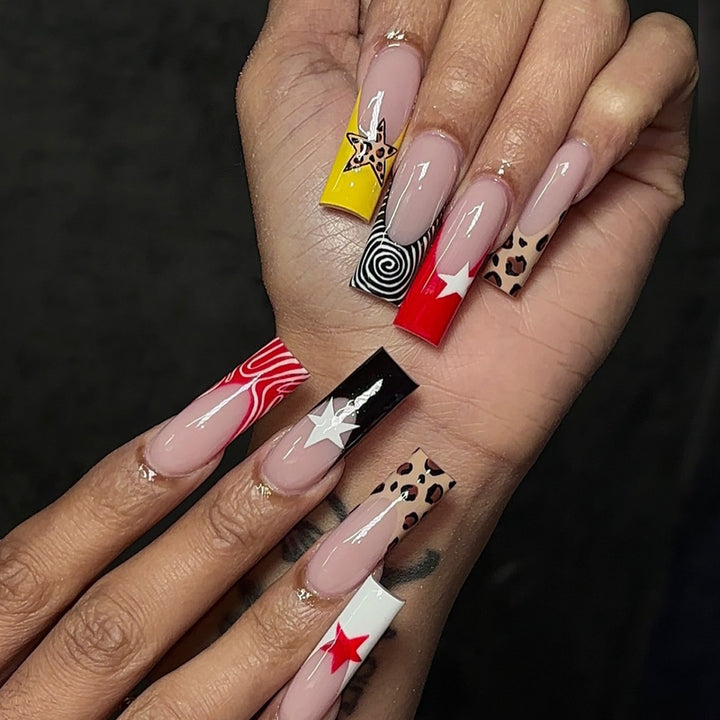 Creative nail art with stylish patterns Bowlift