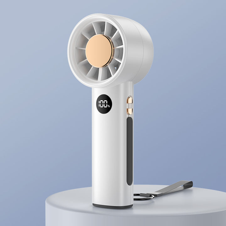 Women Portable Mini Air Fan with Battery Bowlift