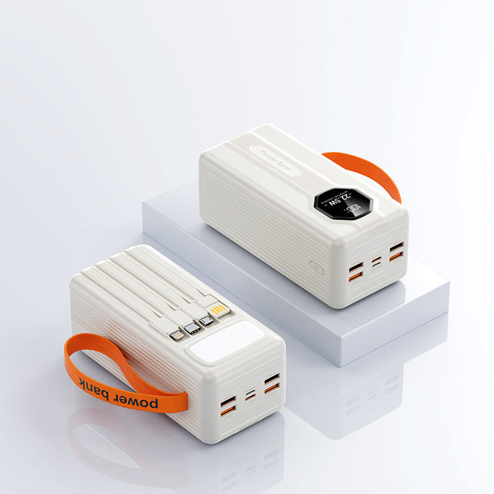 Portable fast charging power bank with multifunctional USB connector Bowlift