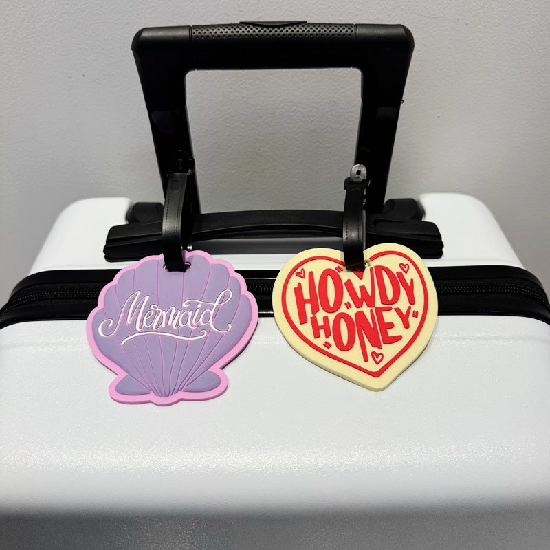 Mermaid Shell-Shaped Luggage Tag Bowlift